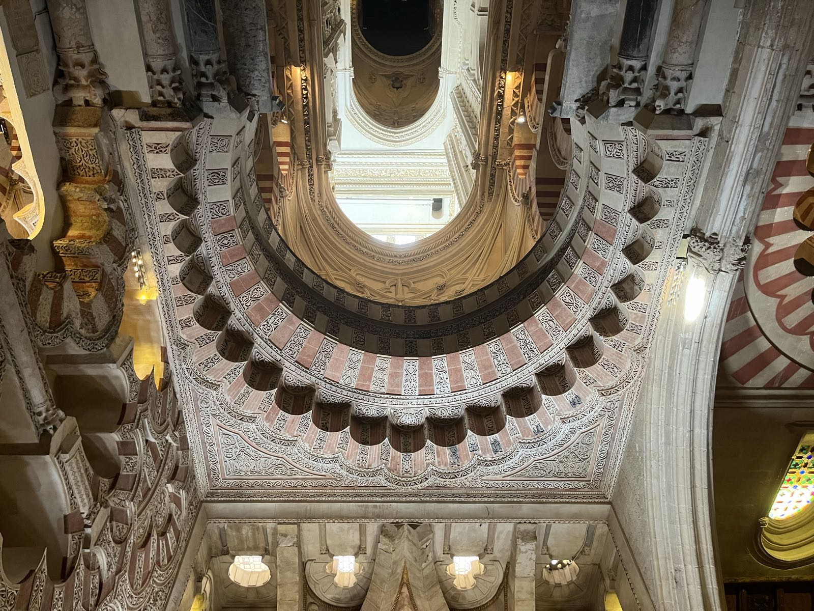 An especially ornate Moorish arch.