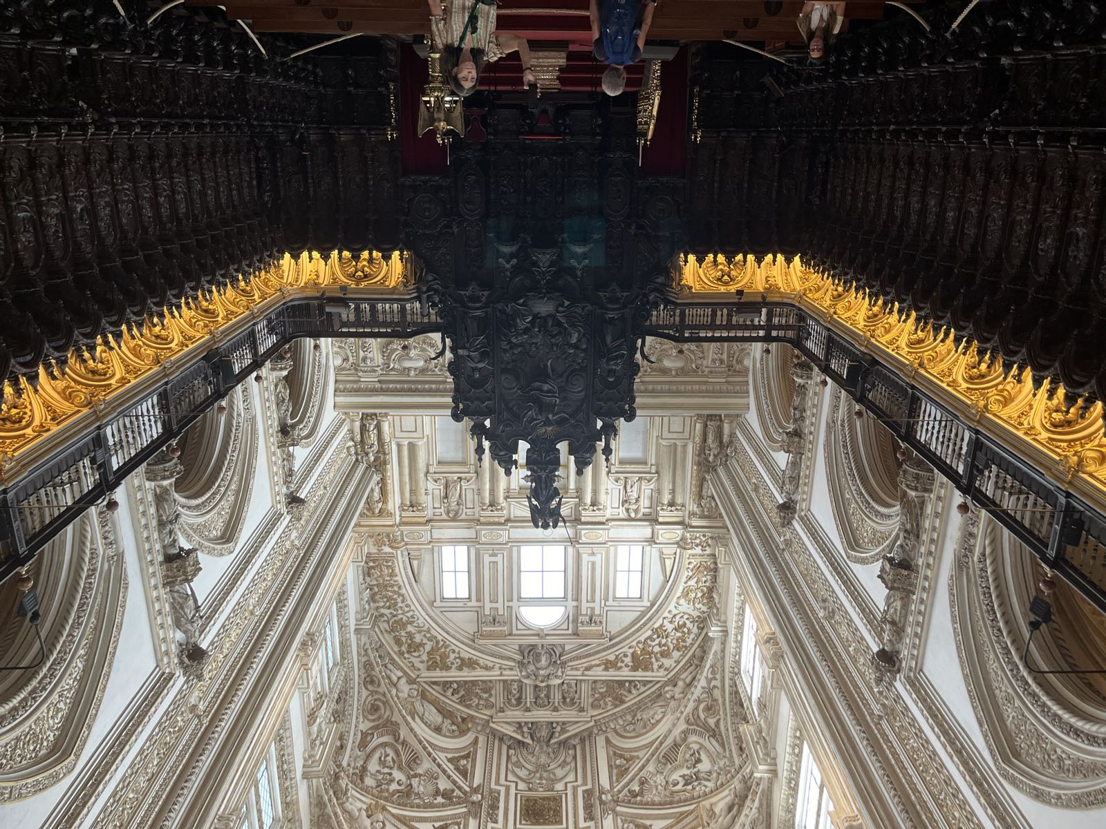 The choir chamber of the cathedral.